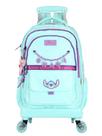 Mochila Escolar 4 Rodas e Costas Lilo Stich Luxo MC50082