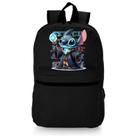 Mochila Escolar Academia Notebook Reforçada 2 Bolso Aulas