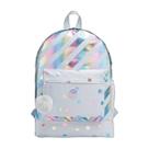 Mochila Escolar Académie com Bolso Frontal e Lateral Poá Tilibra Faculdade Universidade Resistente