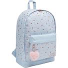 Mochila Escolar Academie Juvenil Costa Coração Metalizado Azul 347809 Mochila Escolar Academie Juvenil Costa Coracao Metalizado Azul 347809