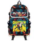 Mochila escolar Anime Chainsaws Mans Den para crianças
