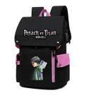 Mochila escolar Attack on Titan Anime para crianças