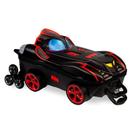 Mochila Escolar Batman Chrome Wheels com 03 Rodinhas Maxtoy