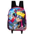 Mochila Escolar Boruto De Rodinhas Naruto Next Generations Rosa