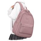 Mochila escolar BOXSAM leve para mulheres e homens rosa 24L Mochila escolar BOXSAM leve para mulheres e homens rosa 24L