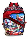 Mochila Escolar Carros 3 Relâmpago Mcqueen Costas G Meninos