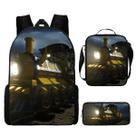 Mochila escolar Choos-Choos Charles Cartoon Kids 3 unidades/conjunto