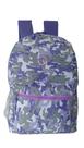 Mochila Escolar Clio Camuflada Juvenil Costas Feminina Lílas Mochila Escolar Clio Camuflada Juvenil Costas Feminina Lílas