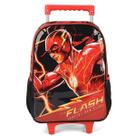 Mochila escolar com rodinhas Flash vermelho Luxcell