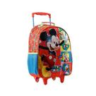 Mochila Escolar Com Rodinhas Mickey Xeryus Original