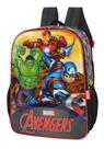 Mochila Escolar Costas Infantil Vingadores Marvel Masculina - Luxcel Mochila Escolar Costas Infantil Vingadores Marvel Masculina - Luxcel