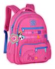 Mochila Escolar Costas Rebecca Bonbon Original Rb26231 Cor rosa Desenho Do Tecido Liso