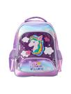 Mochila Escolar Costas Unicórnio Magical MUM2400100