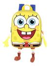 Mochila Escolar Creche Bob Esponja 3d Costa Infantil Menino
