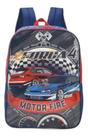 Mochila Escolar De Alças Força 4 Motor Fire Luxcel