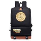 Mochila escolar de anime Gravitys Falls para meninos e meninas adolescentes Mochila escolar de anime Gravitys Falls para meninos e meninas adolescentes