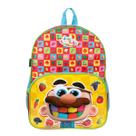 Mochila Escolar de Costa Infantil G Dermiwil José Comilão Cor:Vermelho
