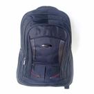 Mochila escolar de costa preta com 5 bolsos reforçada 19 pol