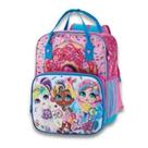 Mochila Escolar De Costas E Mão Menina Sorvete Donut Sweety Fuseco