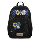 Mochila Escolar de Costas Sonic Always Running Meninos Mochila Escolar de Costas Sonic Always Running Meninos