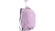 Mochila Escolar de Rodas e Costas 2em1 Arco íris Lilás Mochila Escolar de Rodas e Costas 2em1 Arco íris Lilás