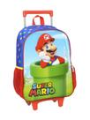 Mochila Escolar de Rodinha Super Mario Bros Original