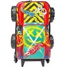 Mochila Escolar de Rodinhas 3D HOT Wheels Monster TRUCK Demo DERBY Maxtoy
