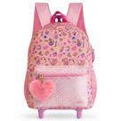 Mochila Escolar De Rodinhas Feminina Dreamer Love Clio Girls