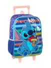 Mochila Escolar de Rodinhas Lilo Stitch Original