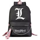 Mochila escolar Deaths Notes Anime Oxford Cloth 32x15x45cm