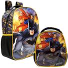 Mochila Escolar e Lancheira Infantil Liga da Justiça Xeryus