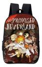 Mochila Escolar Estampa Premium Anime Promissed Nerveland