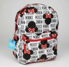 Mochila Escolar Feminina Minnie Mouse Disney Estampada