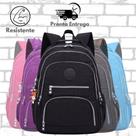 Mochila Escolar Forrada Super Resistente Média Lindo Design kpling