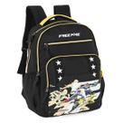 Mochila Escolar Free Fire Juvenil De Costas Original Preto