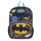 Mochila Escolar G Infantil Menino Batman DC Superfriends Mochila Escolar G Infantil Menino Batman DC Superfriends