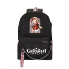 Mochila escolar Genshins Impacts K para crianças Mochila escolar Genshins Impacts K para crianças