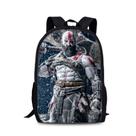 Mochila escolar Gods Of Wars Kratos Anime Nylon 700g