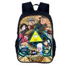 Mochila escolar Gravitys Falls Anime Nylon 30x16x40cm Mochila escolar Gravitys Falls Anime Nylon 30x16x40cm