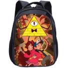 Mochila escolar Gravitys Falls Anime Oxford Cloth 30x13x40cm Mochila escolar Gravitys Falls Anime Oxford Cloth 30x13x40cm