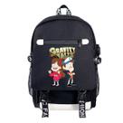 Mochila escolar Gravitys Falls Kids de algodão e poliéster Mochila escolar Gravitys Falls Kids de algodão e poliéster