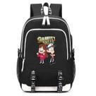 Mochila escolar Gravitys Falls Kids de algodão e poliéster Mochila escolar Gravitys Falls Kids de algodão e poliéster
