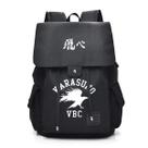 Mochila escolar Haikyuus Karasuno Anime Saco escolar 30x16x45cm