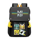 Mochila escolar Hatsune Miku Anime para escola 32x18x42cm