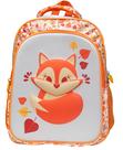 Mochila Escolar Infantil 3d Raposa 16" Yins Kids YS42237