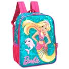 Mochila Escolar Infantil Barbie Sereia Verde - 6931759232876