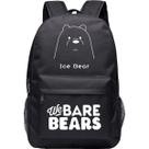 Mochila escolar infantil Bares Bears 30x18x45cm Oxford Mochila escolar infantil Bares Bears 30x18x45cm Oxford