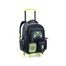 Mochila Escolar Infantil com Rodinhas Gamer Jogos Meninos Mochila Escolar Infantil com Rodinhas Gamer Jogos Meninos