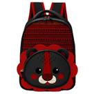 Mochila Escolar Infantil Creche Volta Aulas Passeio Criança Reforçada Resistente Estampada Leve Pequena Leãozinho