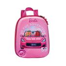 Mochila Escolar Infantil de Costas Barbie Conversível Rosa
